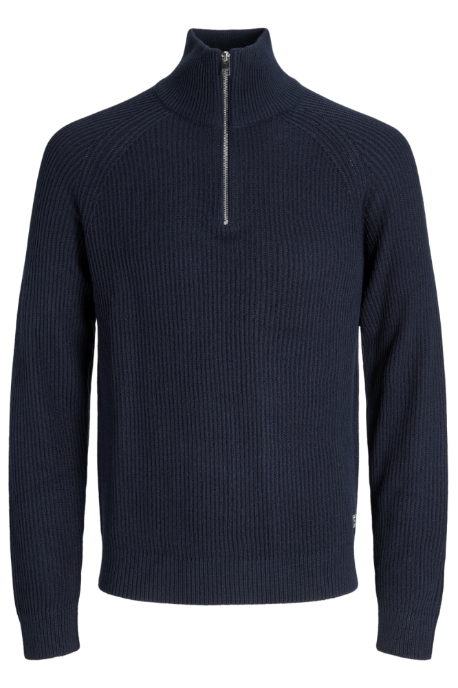 JJPANNEL KNIT HALF ZIP AW25 12278919 SKY CAPTAIN